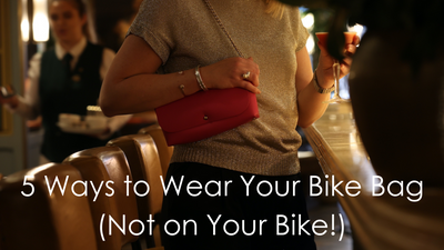 5 Ways to Wear Your Bike Bag (Not on Your Bike!)