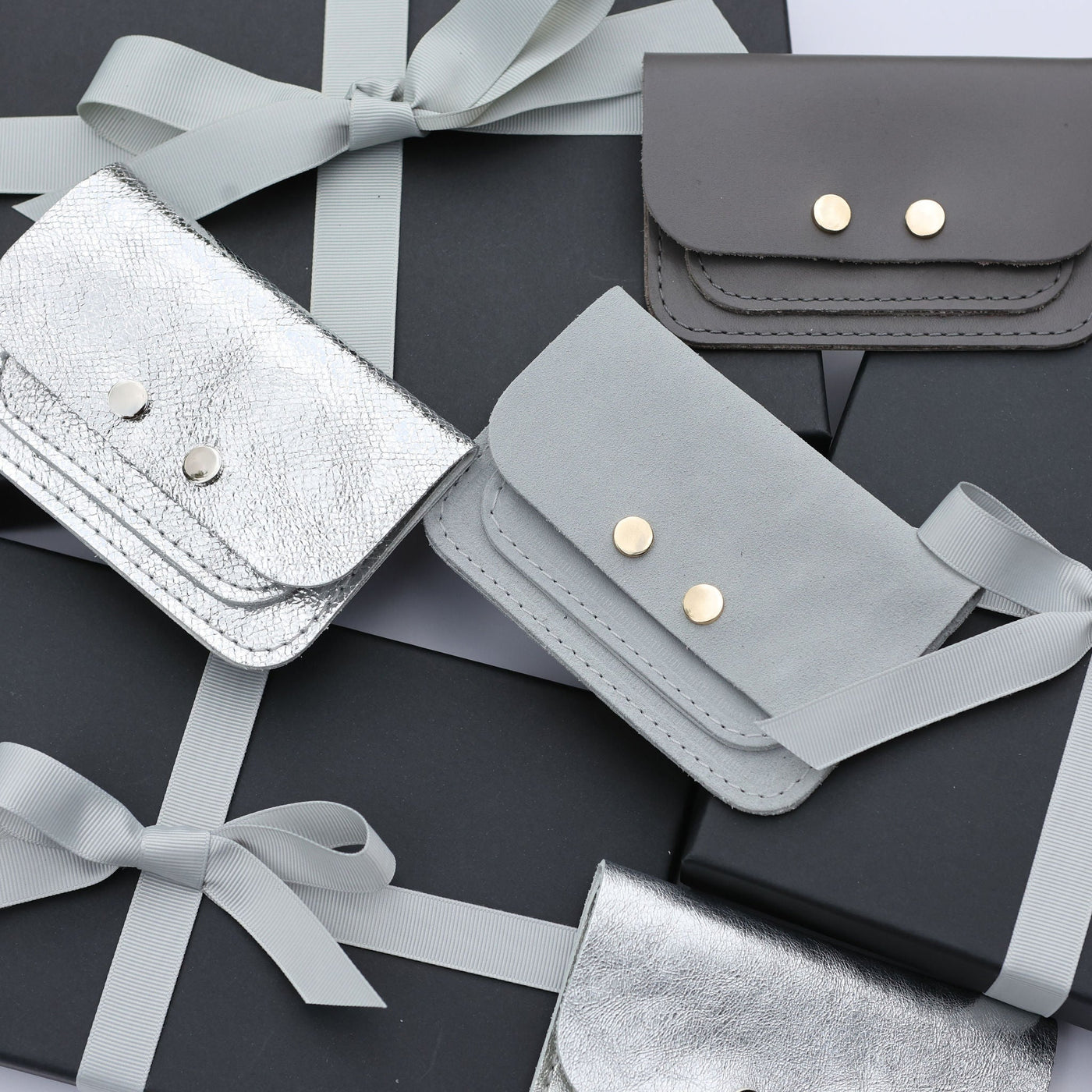 Personalised leather purses